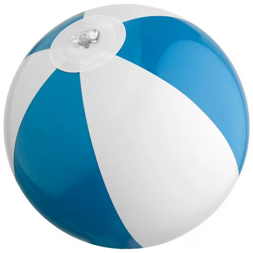 MACMA Wasserball Mini Strandball blau weiß aufblasbar Pool