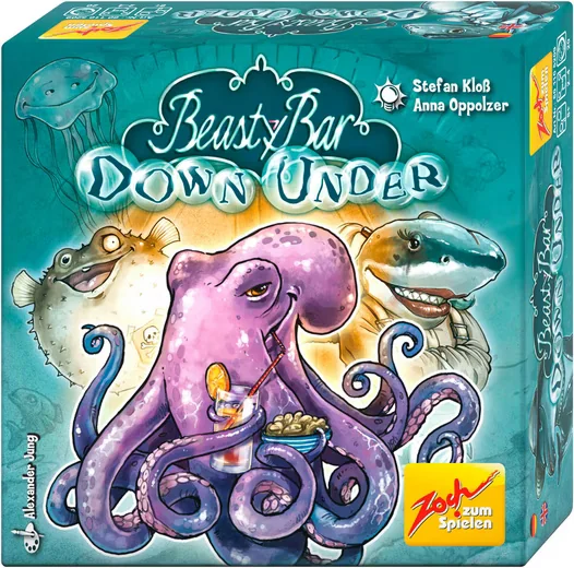 ZOCH Beasty Bar Down Under Kartenspiel Familienspiel Made in Germany