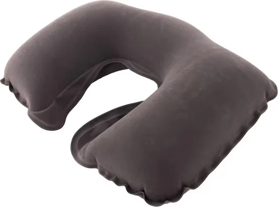 AVENLI Nackenkissen aufblasbar Reise 45x28 cm beflockt ergonomisch