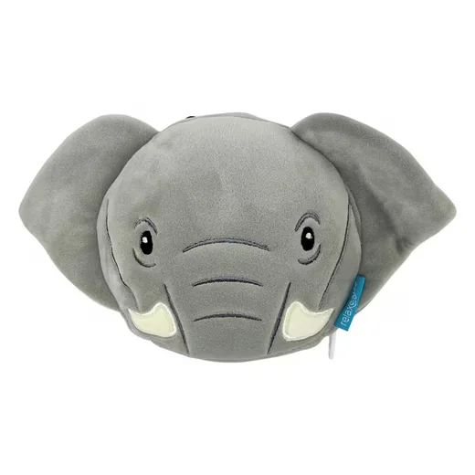 PUCKATOR Reisekissen Elefant mit Augenmaske