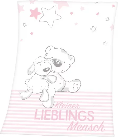 BABY BEST Babydecke Kleiner Lieblingsmensch von Herding Kuscheldecke
