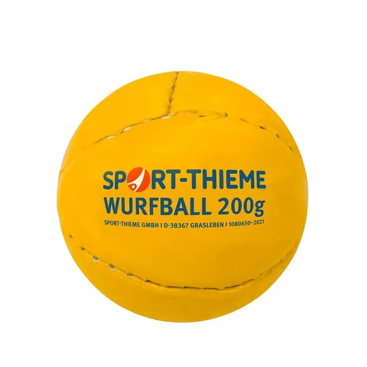 SPORT-THIEME Stoßkugel Wurfball Leder 200 robust für Indoor Outdoor