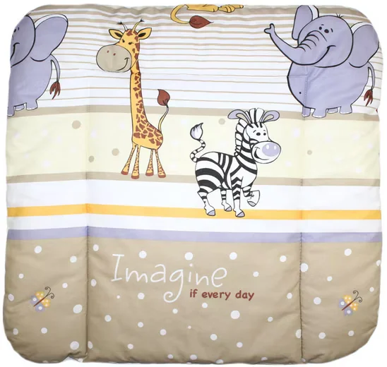 PRIMAWELA Baby Wickelauflage Safari für Wickeltisch