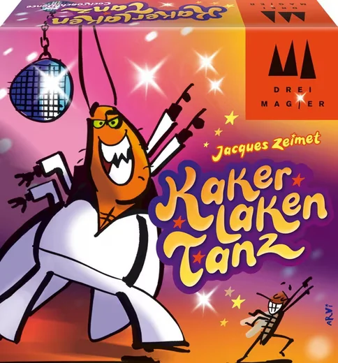 DREI MAGIER SPIELE Kakerlakentanz Kartenspiel Aktionsspiel 40869