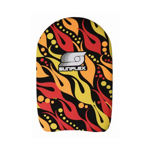 SUNFLEX Schwimmhilfe Schwimmbrett Fireworks mit flexiblem Schaumkern