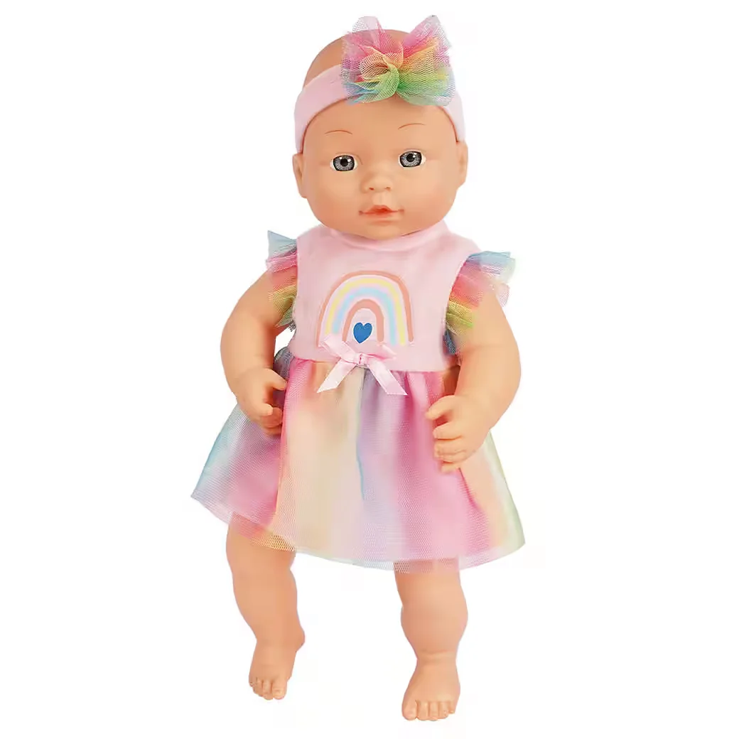 BESTTOY Babypuppe Maggy mit Kleiderschrank 30 cm Spielset