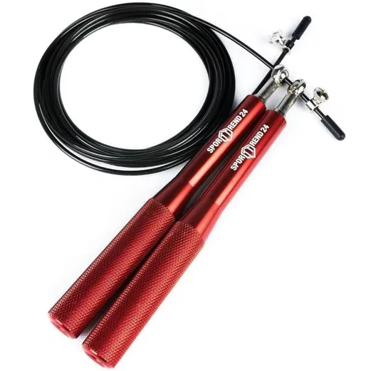 SPORTTREND 24 Springseil 3 m Rot Fitness Training Boxen