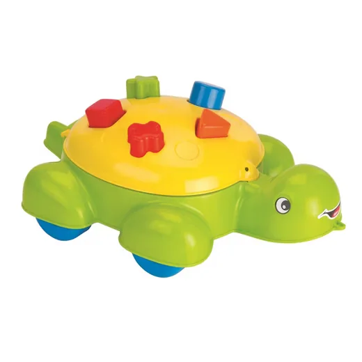 DOLU Lernspielzeug 6016 Schildkröten Sortierbox 5 Teile Formen
