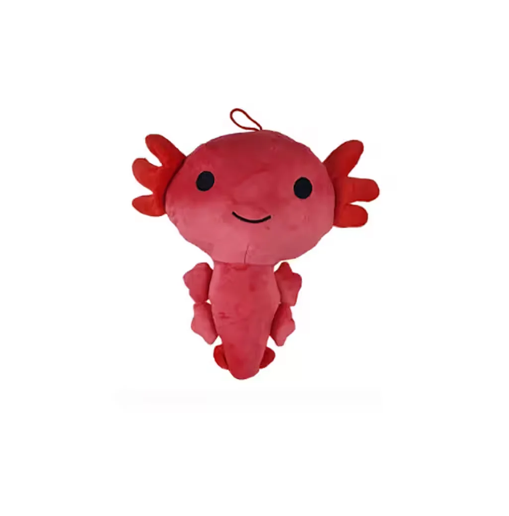 SOMA Axolotl Kuscheltier 30 cm rot weiches Plüschtier Geschenkidee