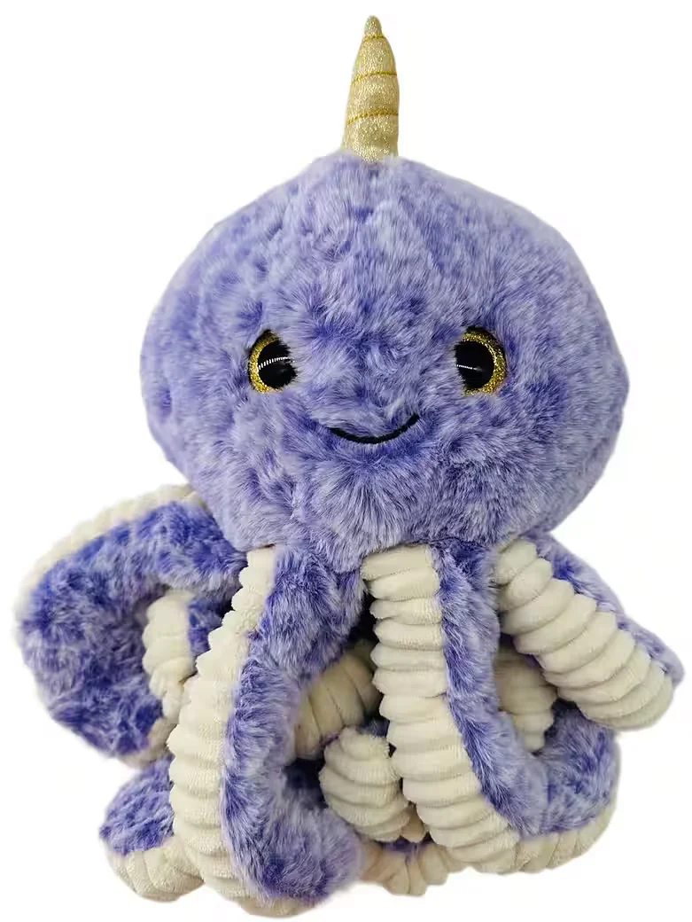 SOMA Kuscheltier Krake Octopus lila 20 cm weiches Plüschtier Kinder