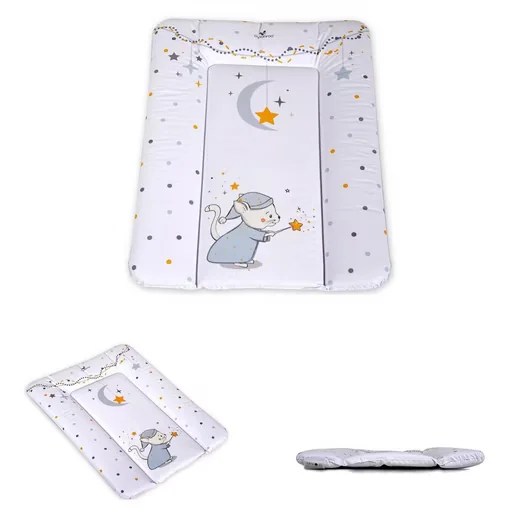 CANGAROO Wickelauflage Soft 50 x 70 cm waschbar erhöhter Rand