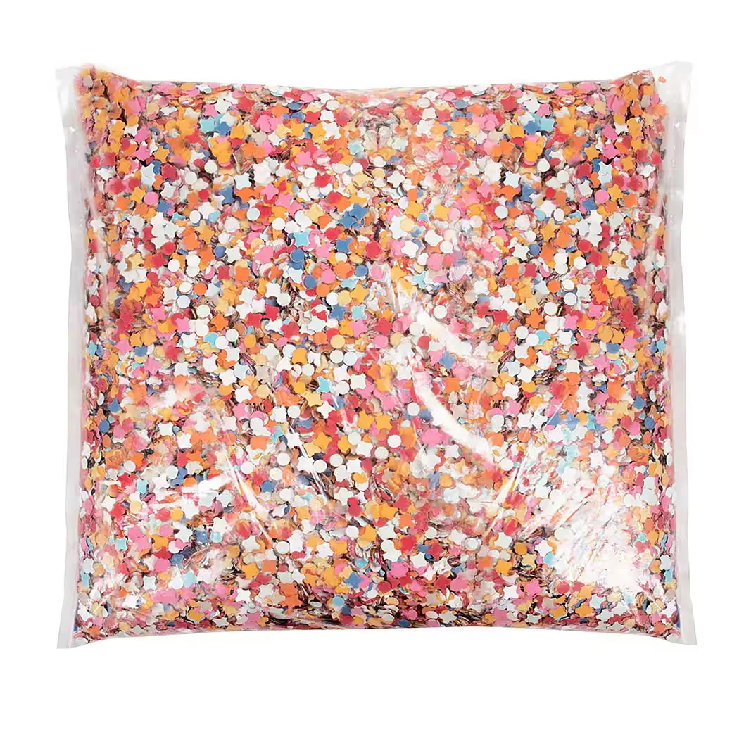 BOLAND Konfetti 1 kg buntes Papierkonfetti Party Karneval Feier