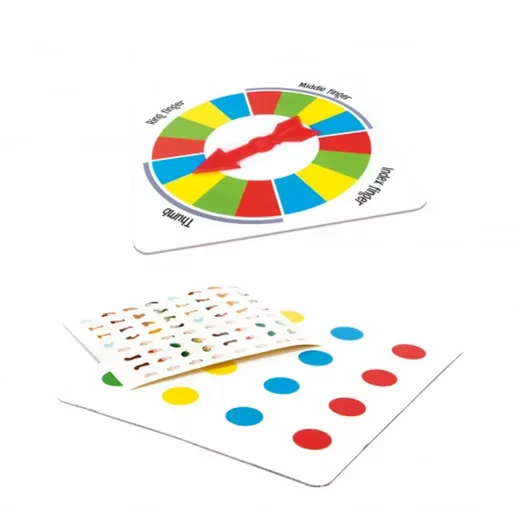 TOI-TOYS Tangled Fingers! Partyspiel Geschicklichkeitsspiel für Kinder