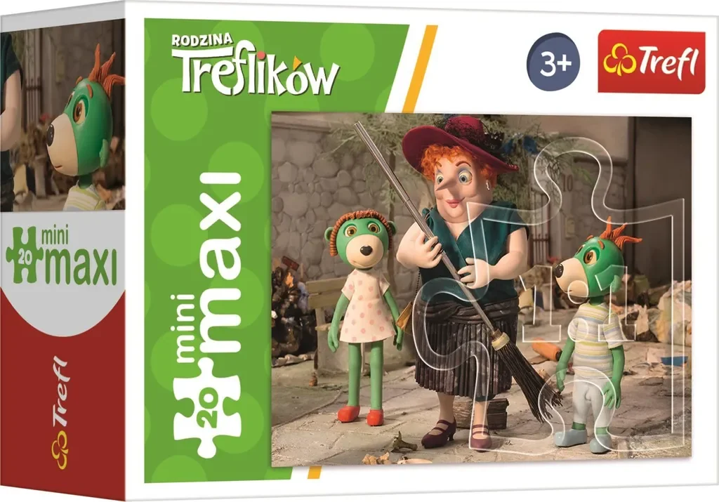Treflings Puzzle Mit Tantchen 20 Stück Kinderpuzzle ab 3 Jahren