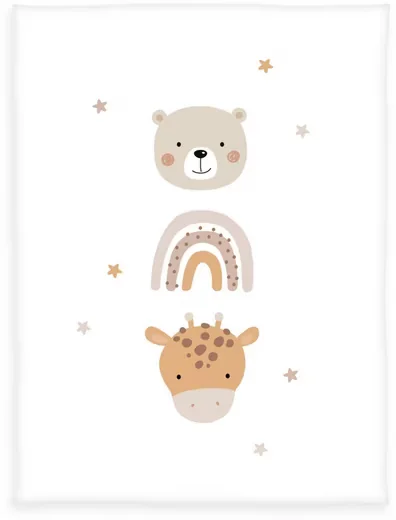 BABY BEST Babydecke Herding Kinder Kuscheldecke weich und warm