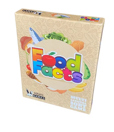 HAAS-GAMES Food Facts Familienspiel Kartenspiel Lernspiel