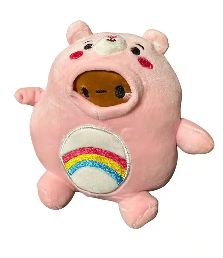 KAWAII Glücksbärchi Hurra Bärchi Kuscheltier Plüschtier 17 cm