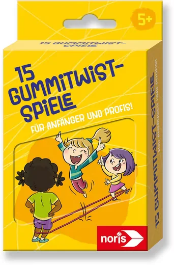 NORIS Gummitwist Kinderspiel Geschicklichkeitsspiel 606092104