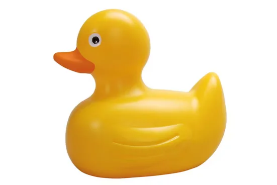 GOWI Badespielzeug Badeente für Badewanne und Pool